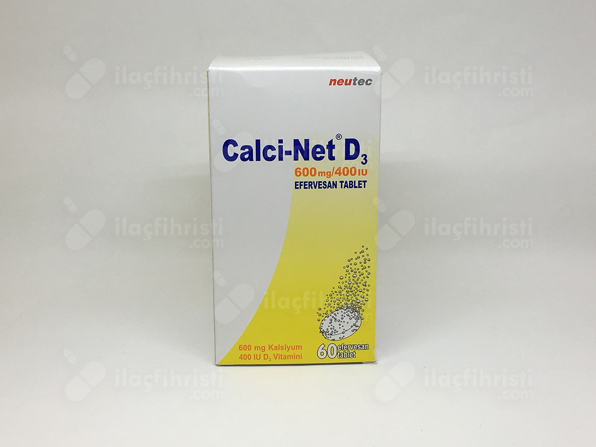 Calci-net d3 60 efervesan tablet