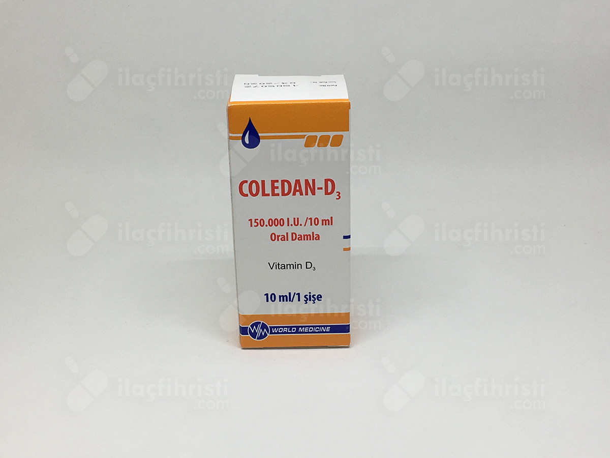 Coledan- d3 150.000 iu/ 10 ml oral damla 