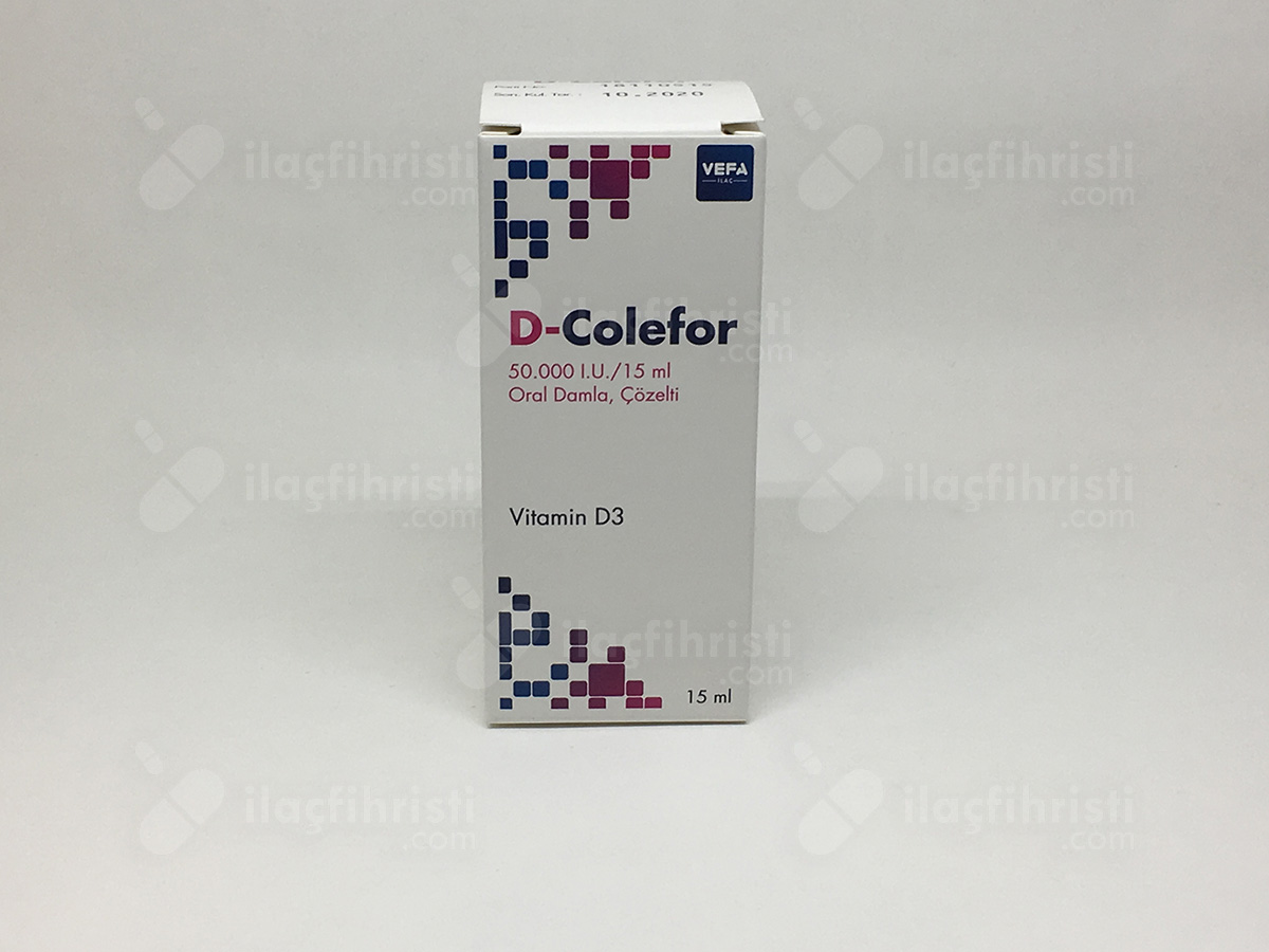 D-colefor  oral damla (15 ml)