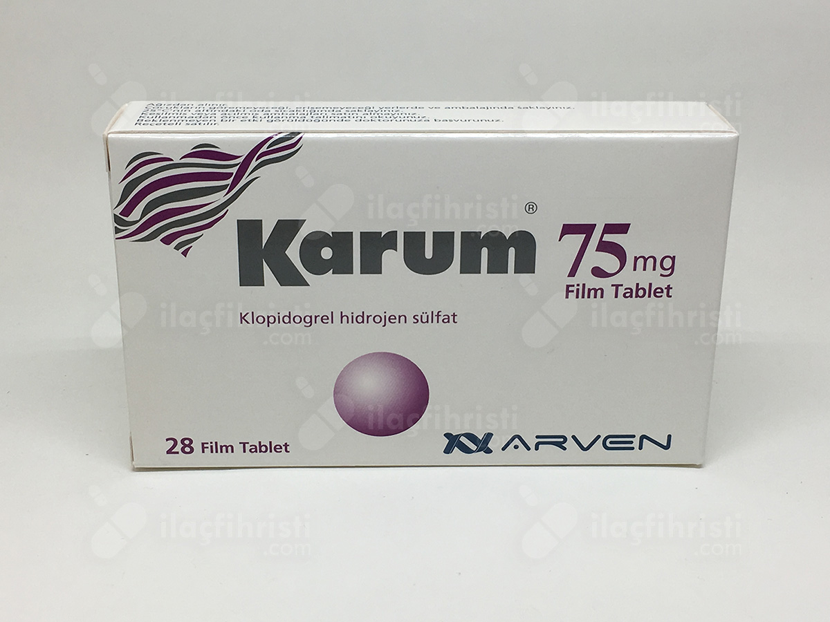 Karum 75 mg 28 film tablet