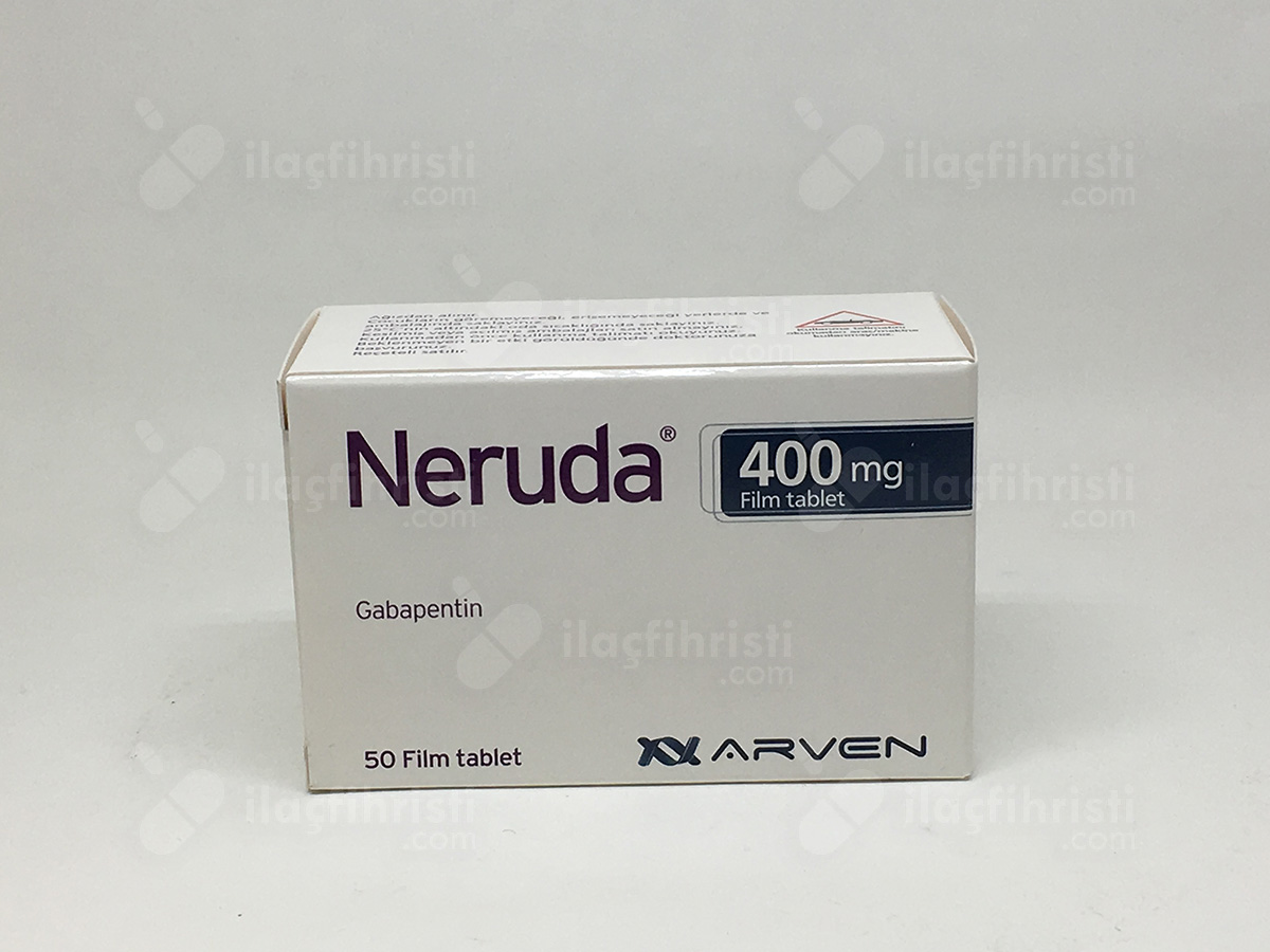 Neruda 400 mg 50 film tablet