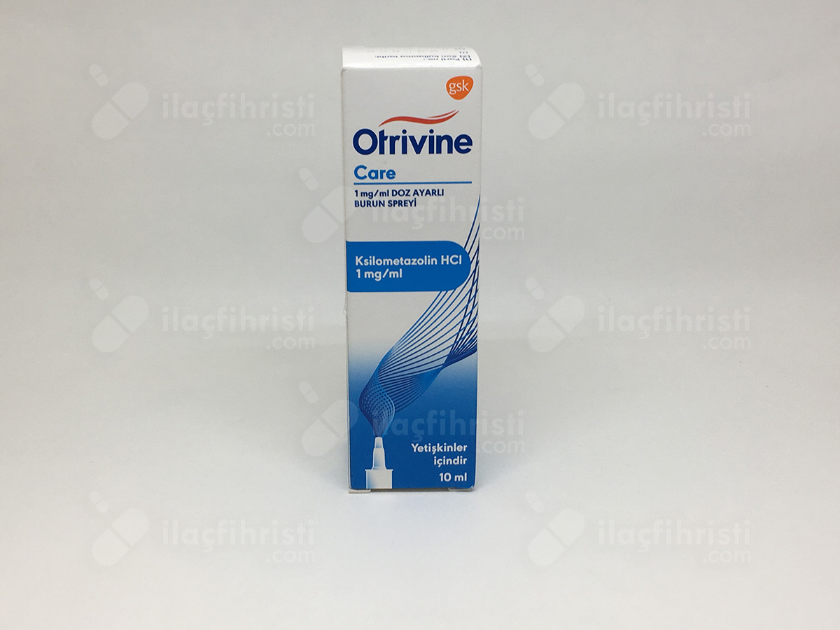 Otrivine care 1mg/ml doz ayarlı burun spreyi 