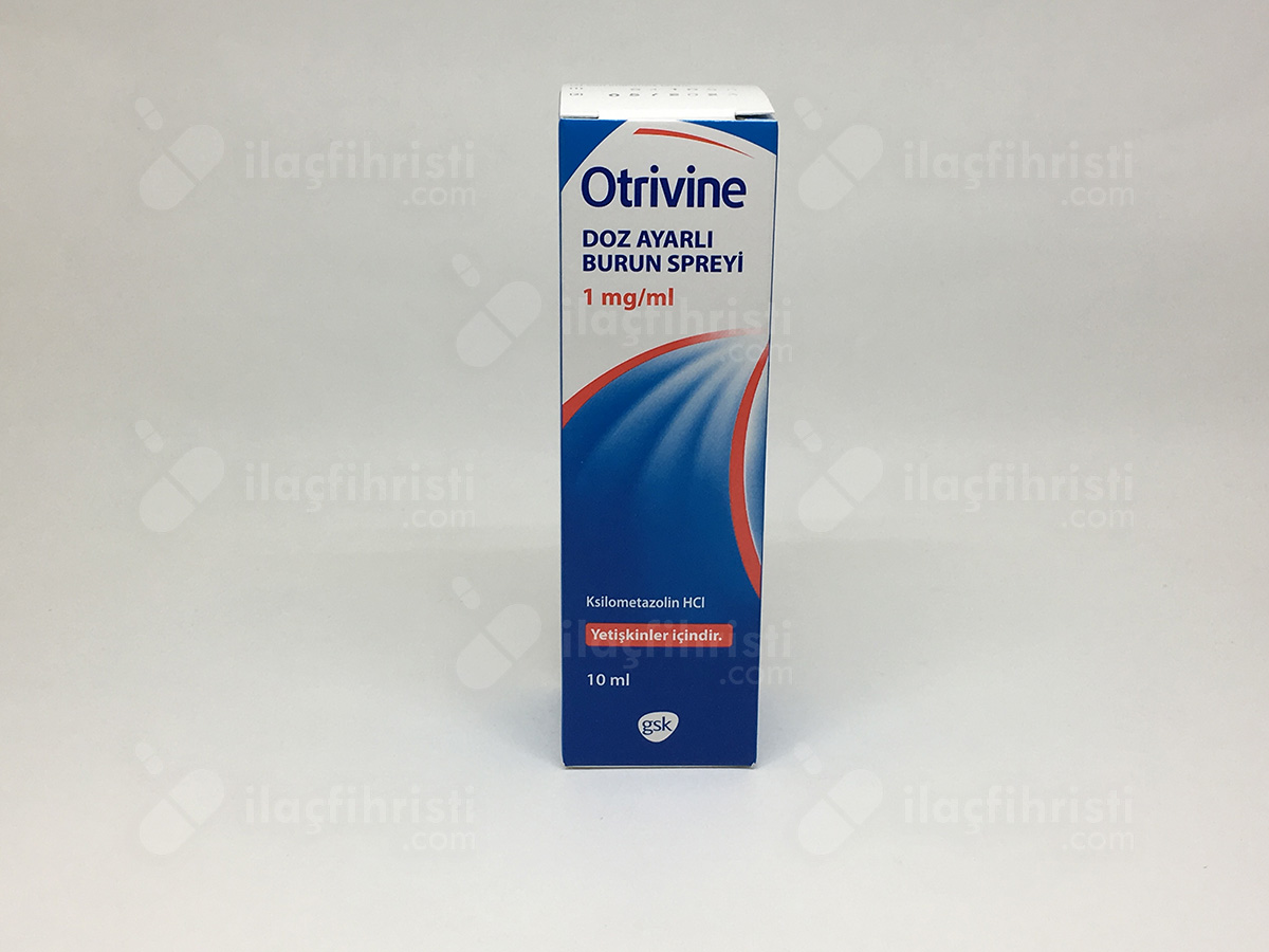 Otrivine doz ayarlı 1 ml  burun  sprey