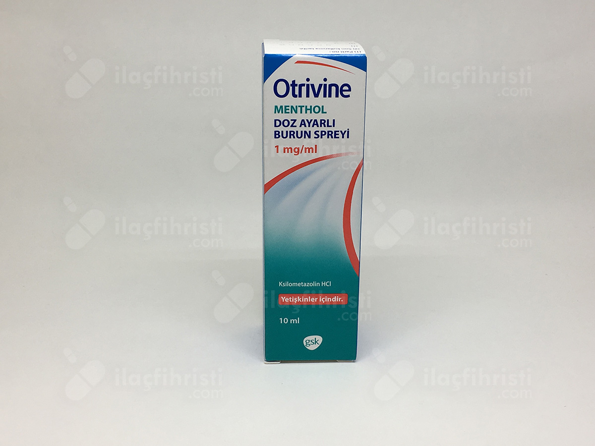 Otrivine mentol %0.1  10 ml sprey