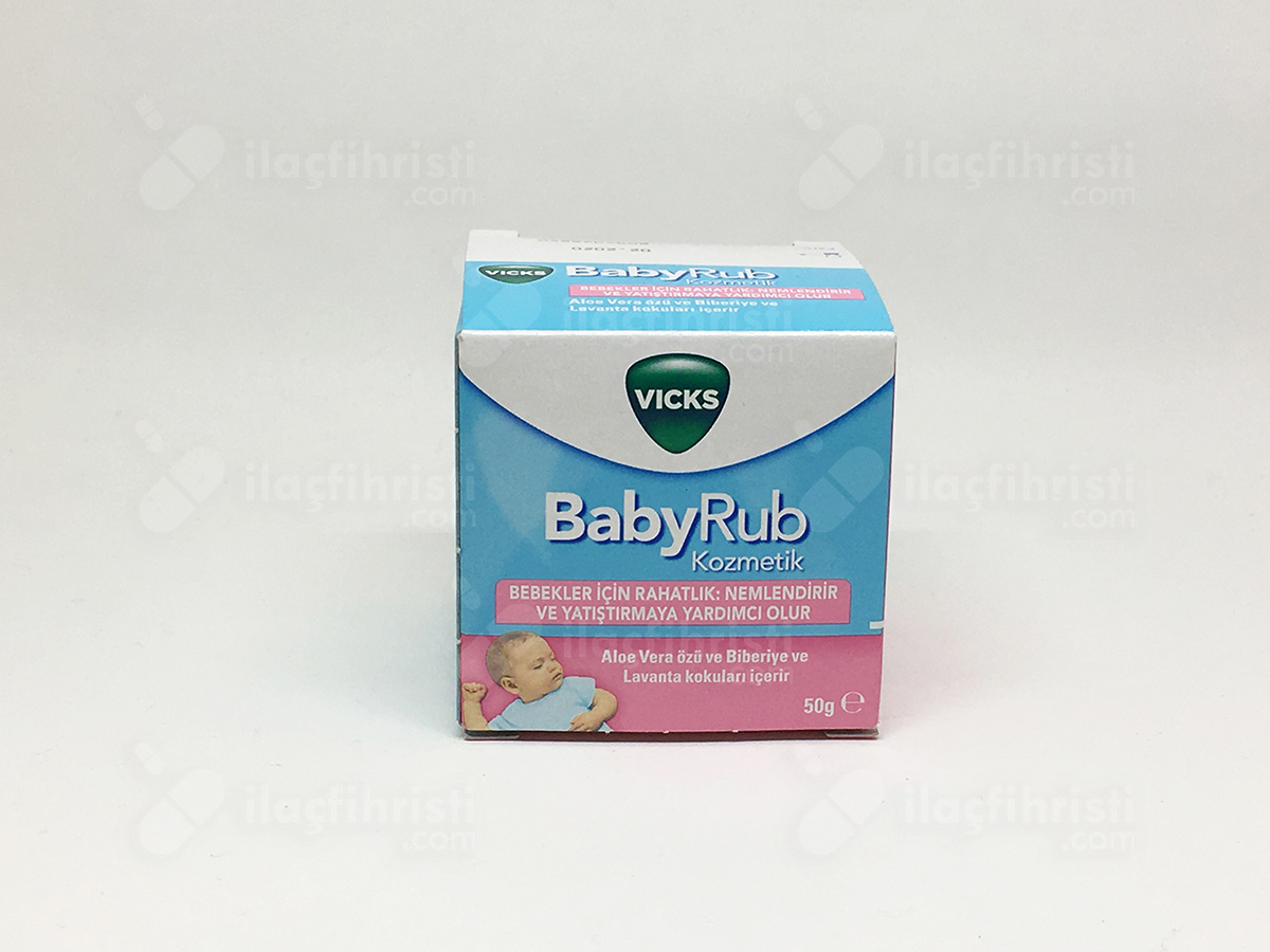 Vicks baby rub 50g            