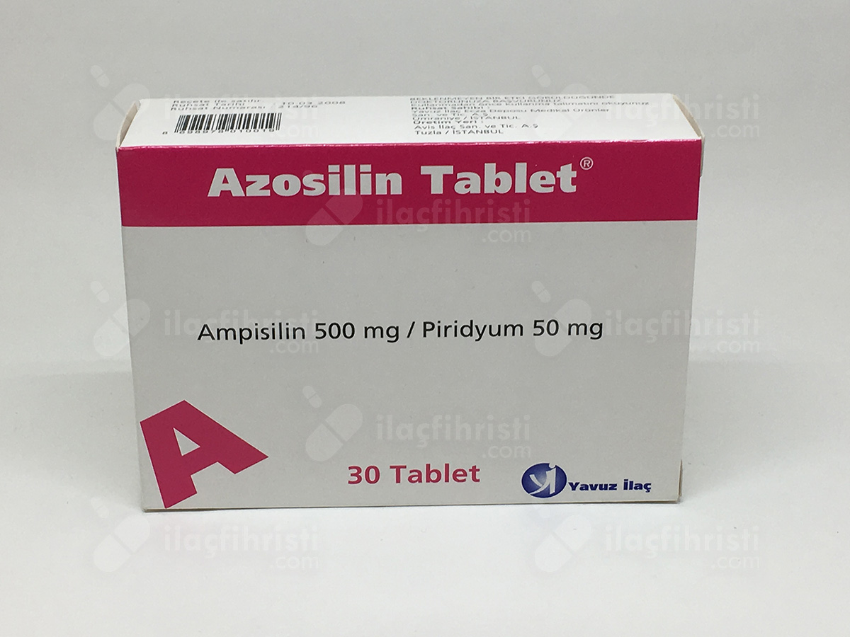 Azosilin 30 tablet