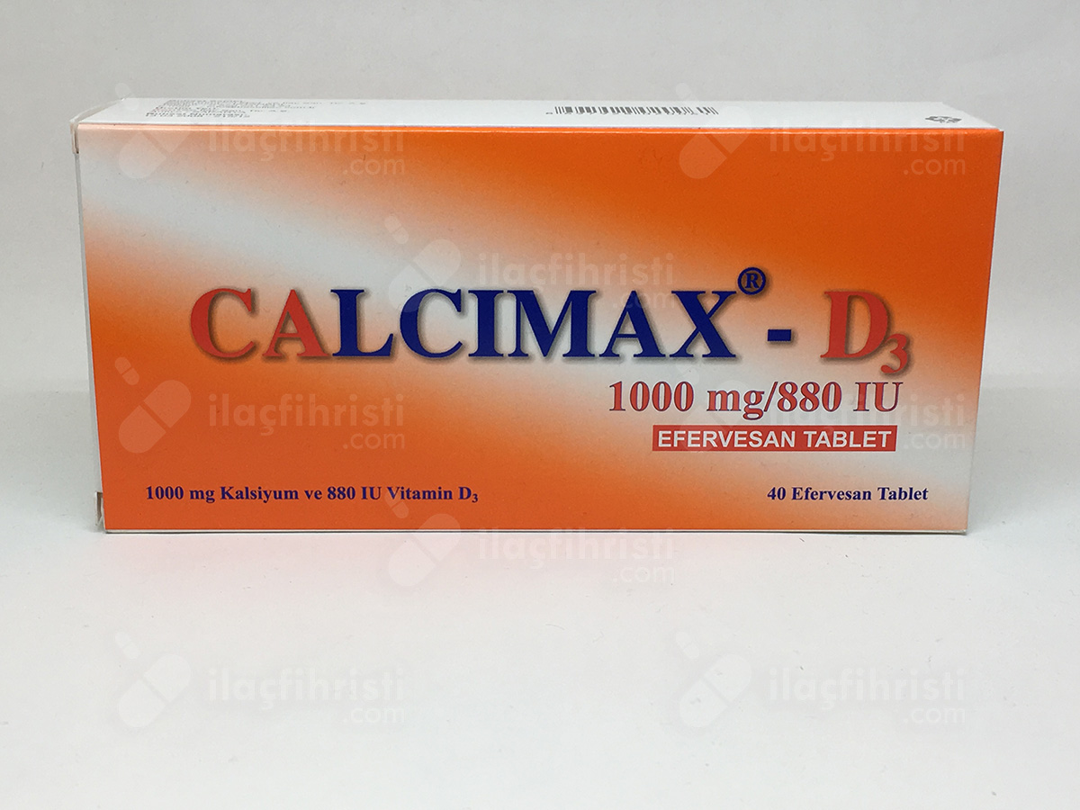 Calcimax-d3 40 efervesan  tablet
