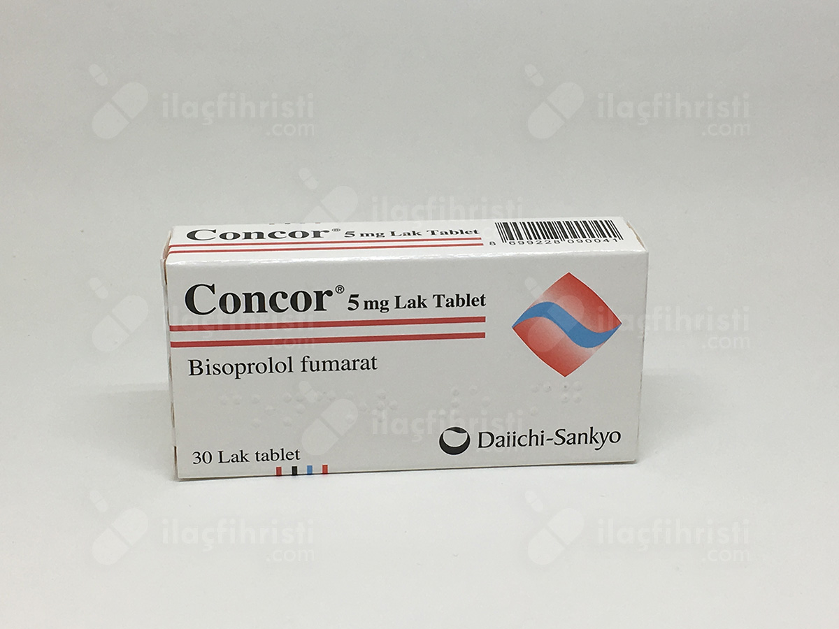 Concor 5 mg 30 lak tablet