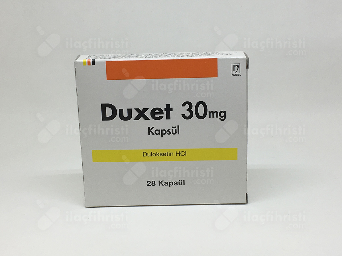 Duxet 30 mg 28 kapsül