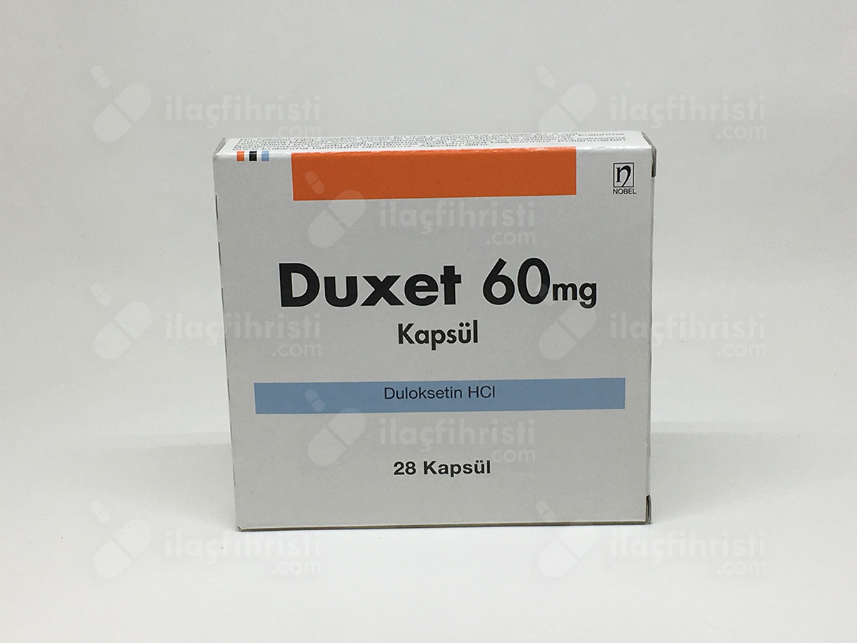 Duxet 60 mg 28 kapsül