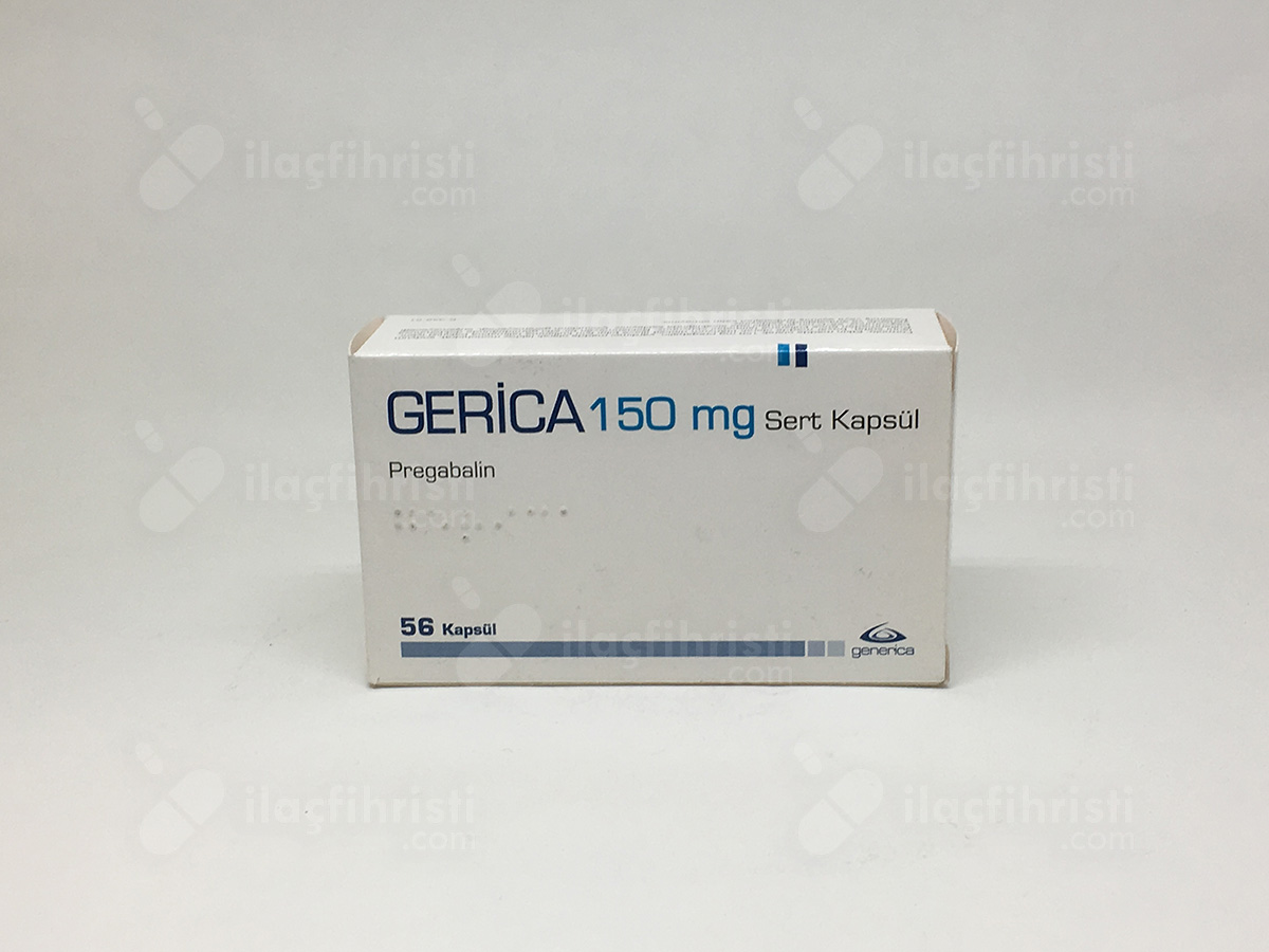Gerica 150 mg 56 sert kapsül