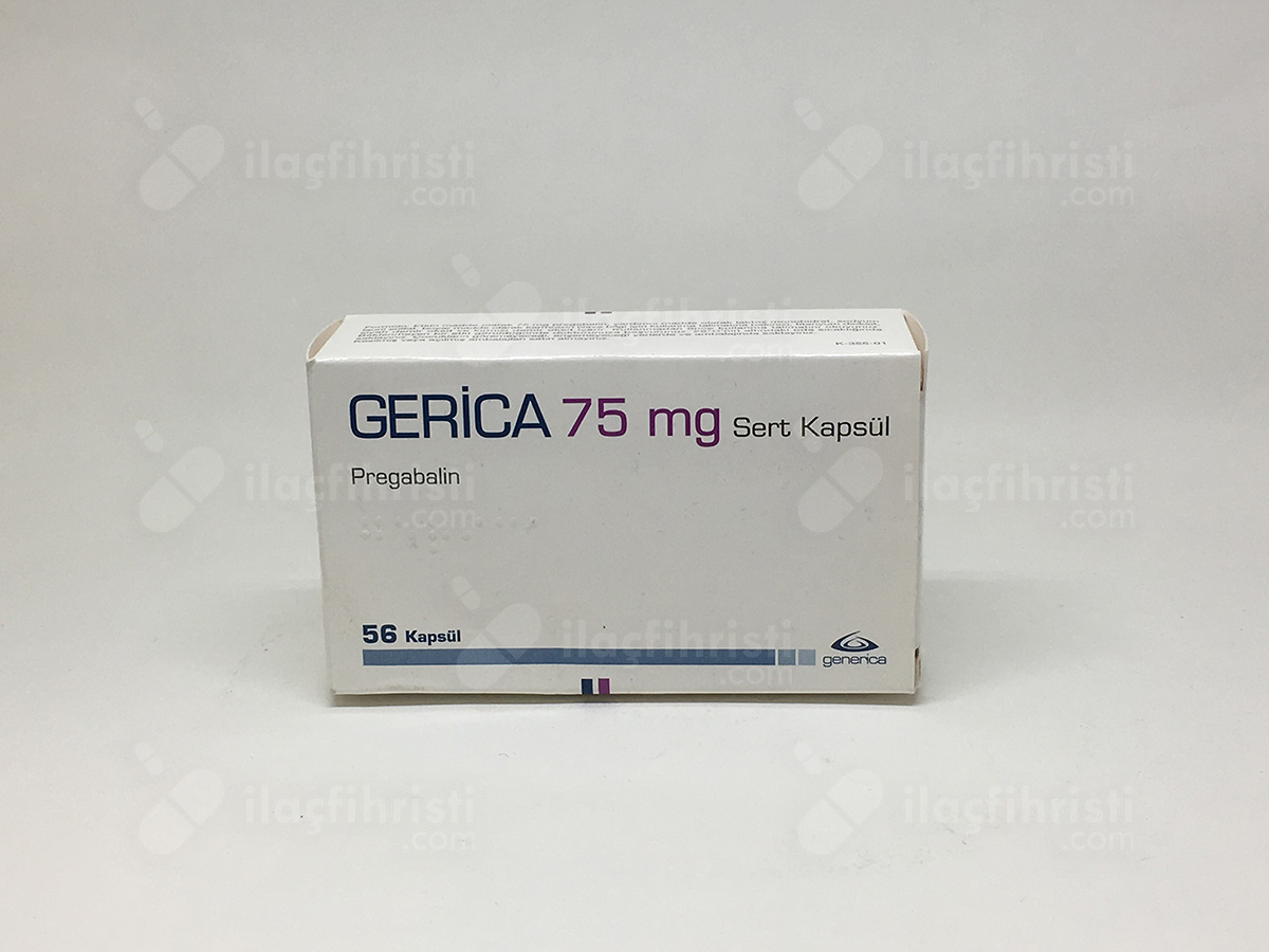 Gerica 75 mg 56 kapsül