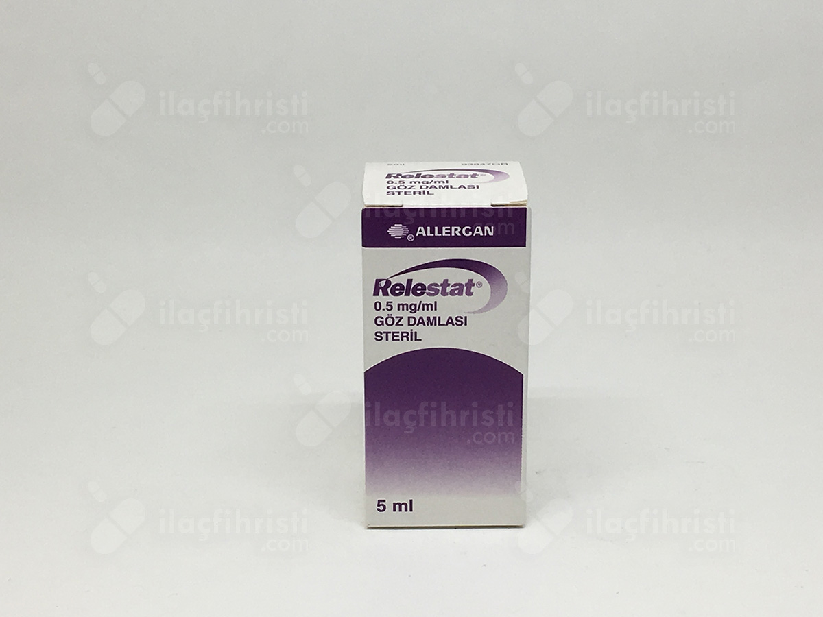 Relestat 0.5mg/ml göz damlası