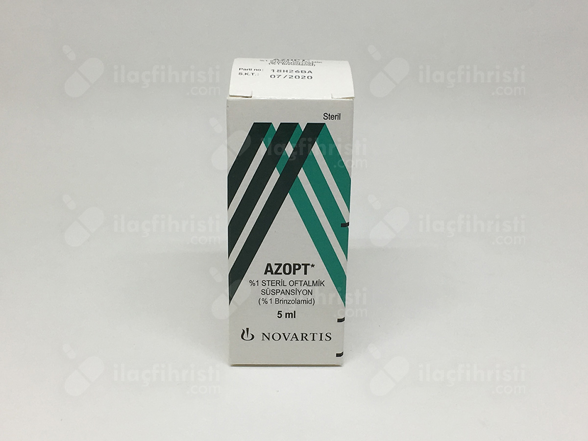 Azopt % 1 5 ml oftalmik solüsyon