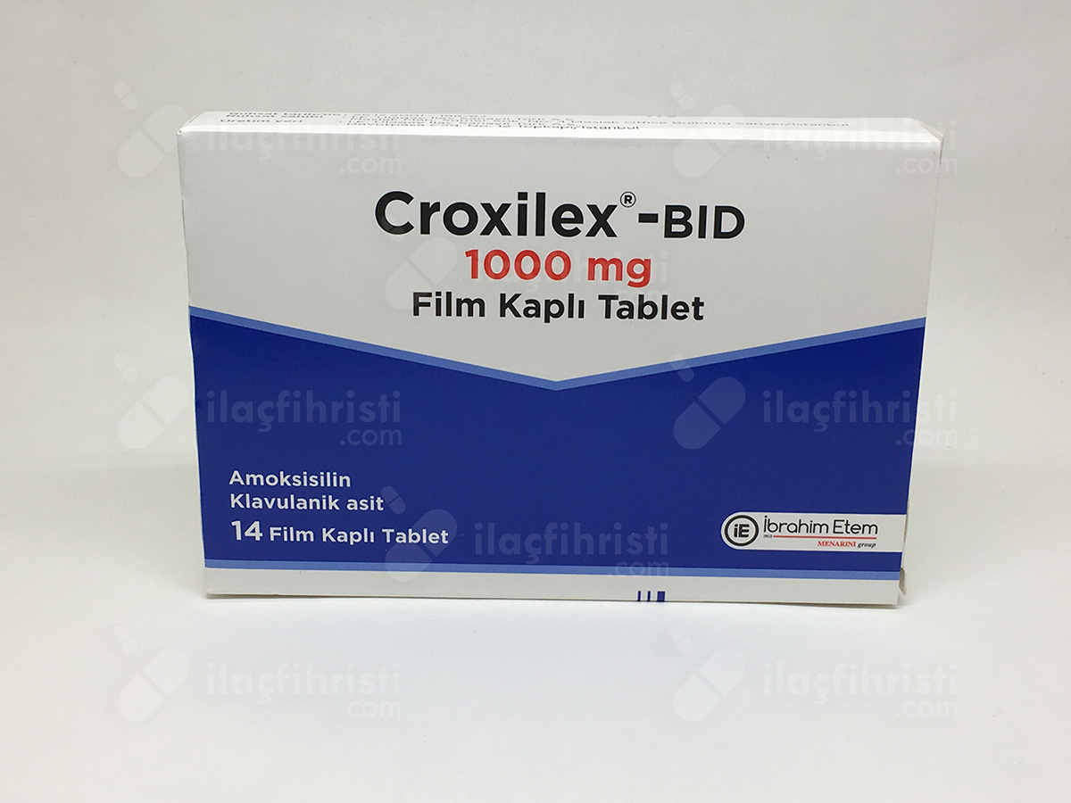 Croxilex-bid 1000 mg 14 film tablet