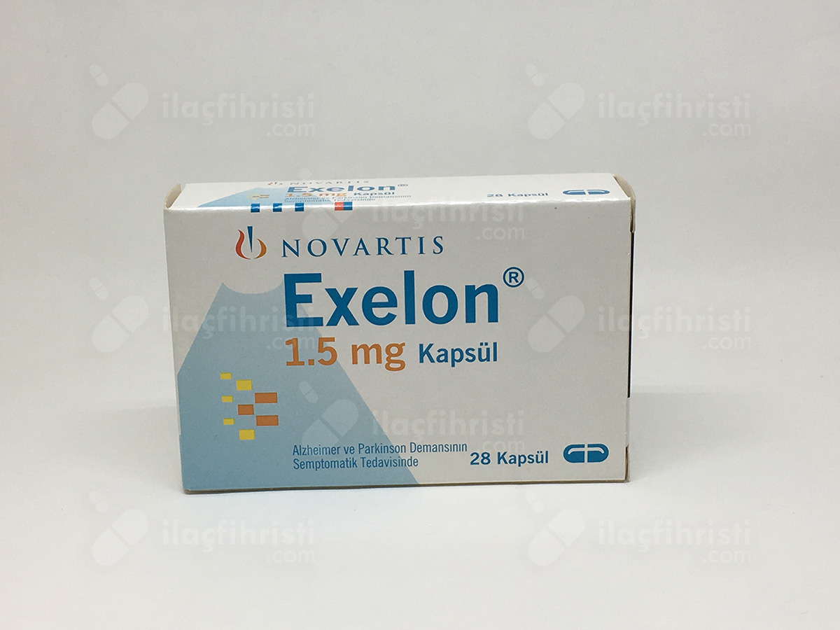 Exelon 1,5 mg 28 kapsül
