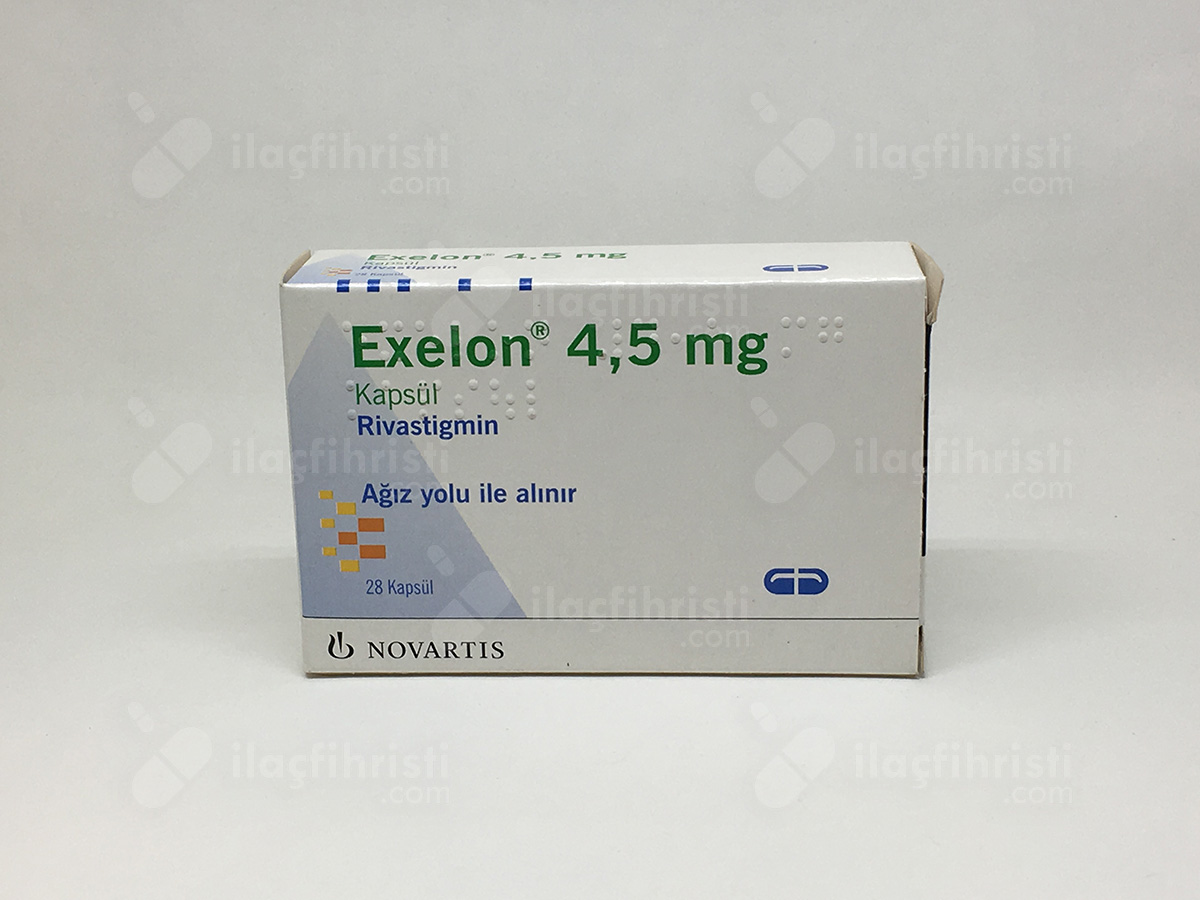 Exelon 4,5 mg 28 kapsül