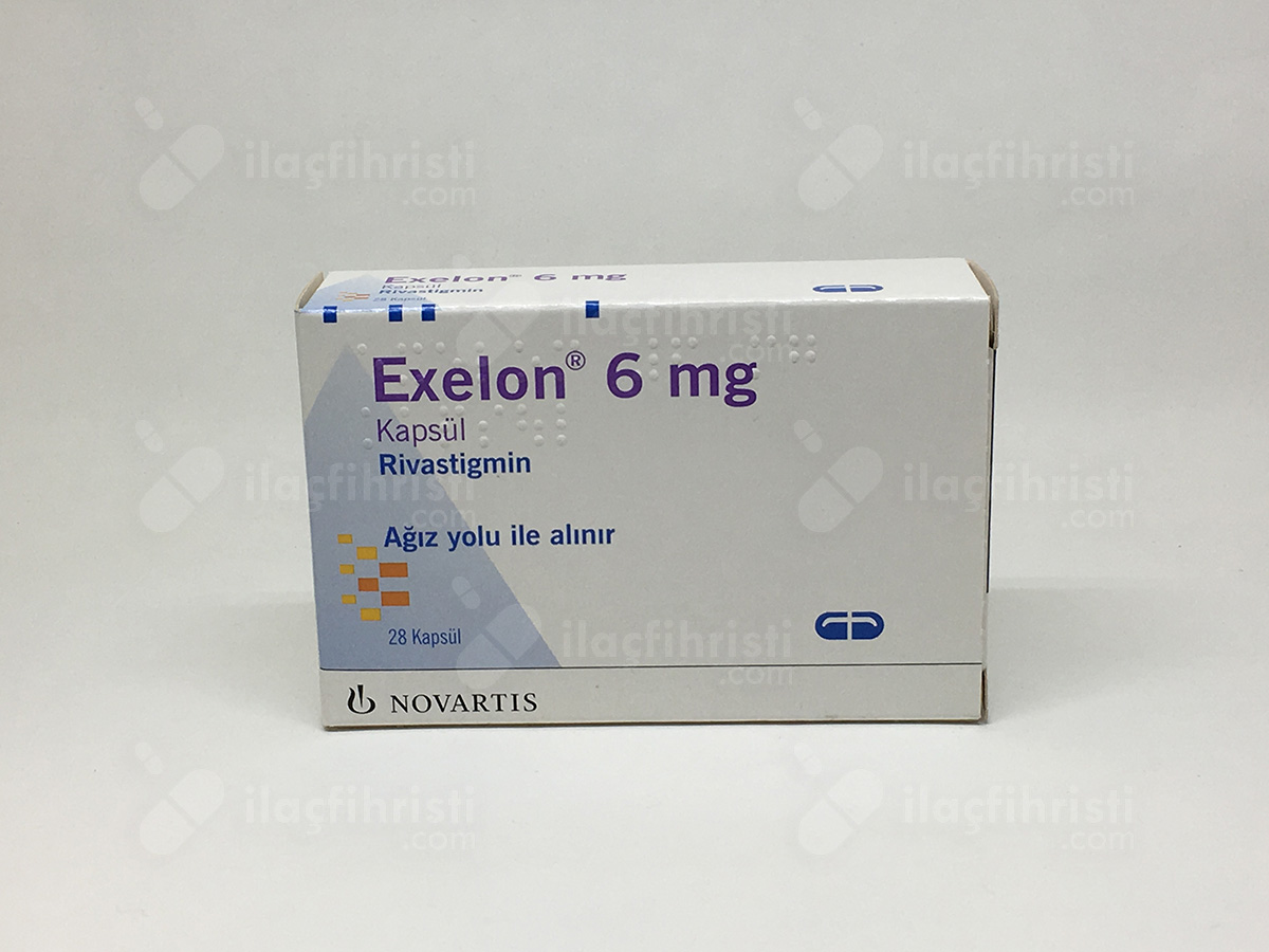 Exelon 6 mg 28 kapsül