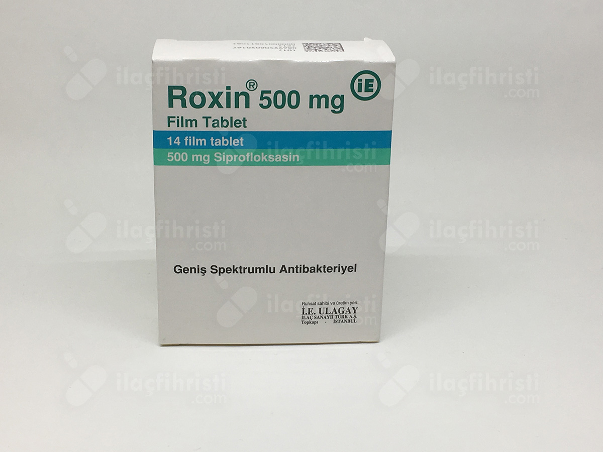 Roxin 500 mg 14 tablet