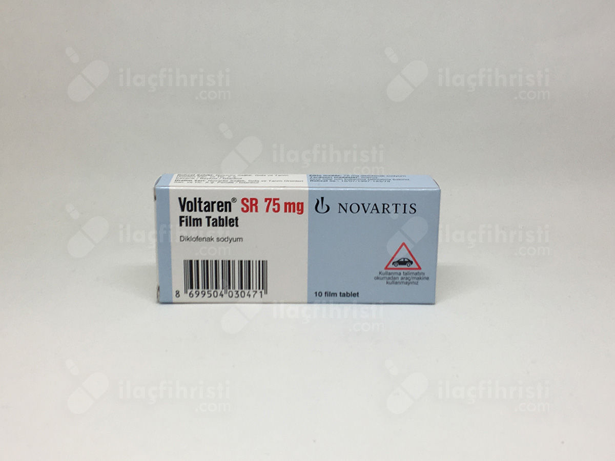 Voltaren sr 75 mg 10 tablet