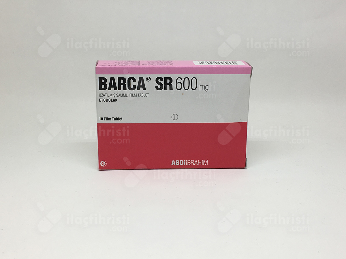 Barca sr 600 mg 10 film tablet