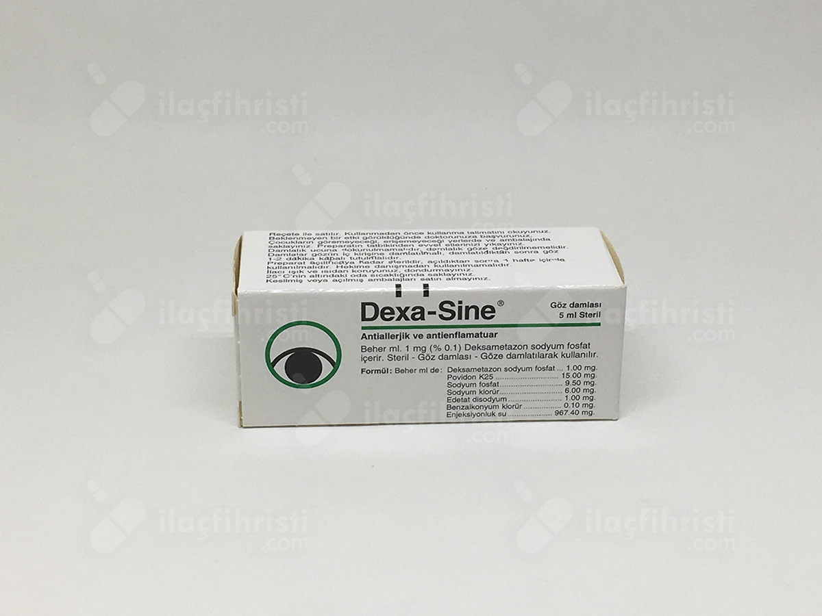 Dexa-sine 1 mg 5 ml damla