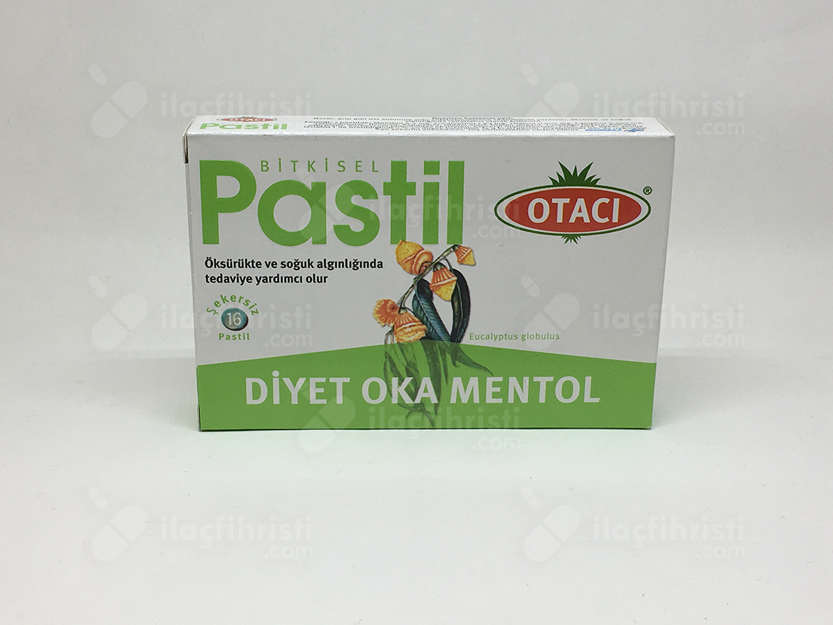 Otaci diyet oka mentol pastil