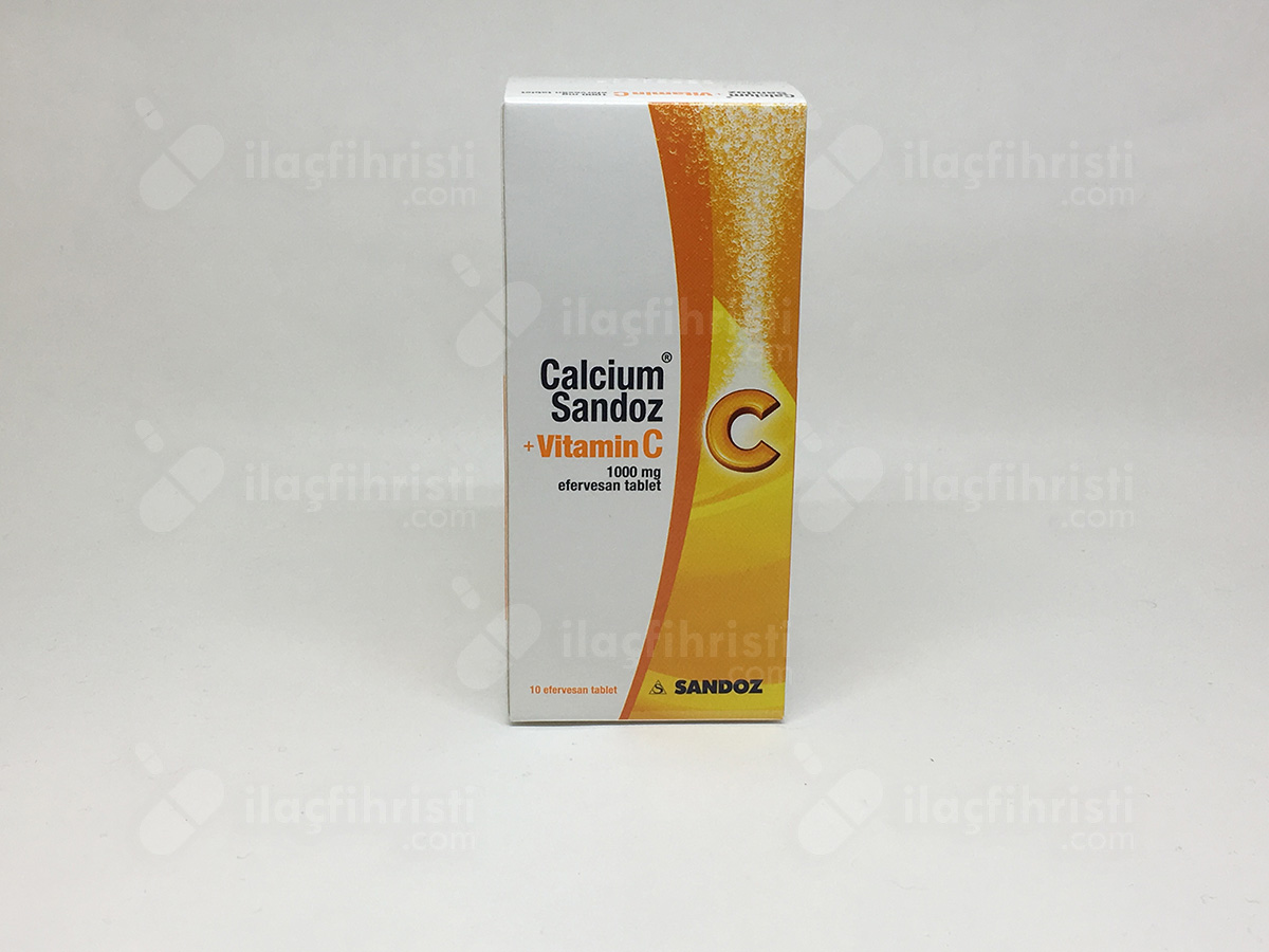 Cal.portakal 10 efervesan tablet       