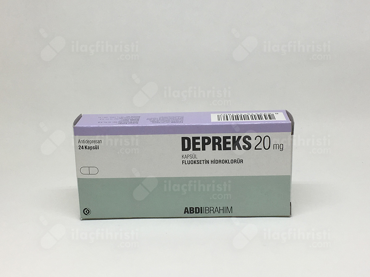 Depreks 20 mg 24 kapsül