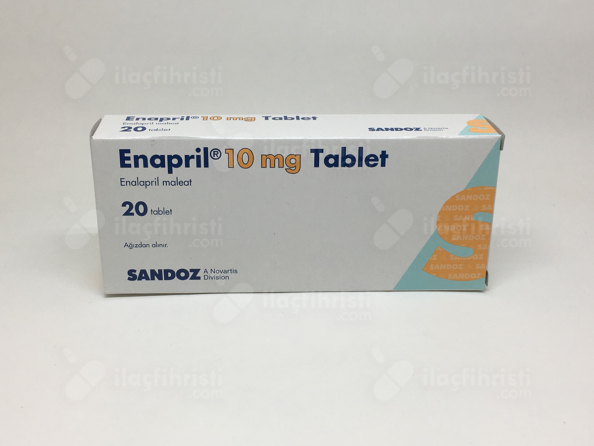 Enapril 10 mg 20 tablet