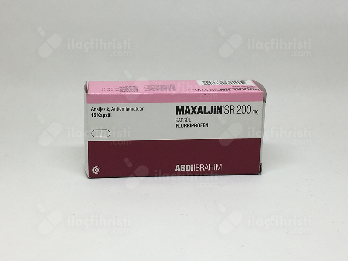 Maxaljin sr 200 mg 15 kapsül