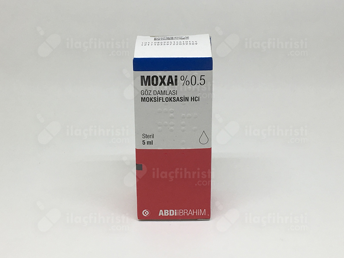 Moxai %0,5 göz damlası