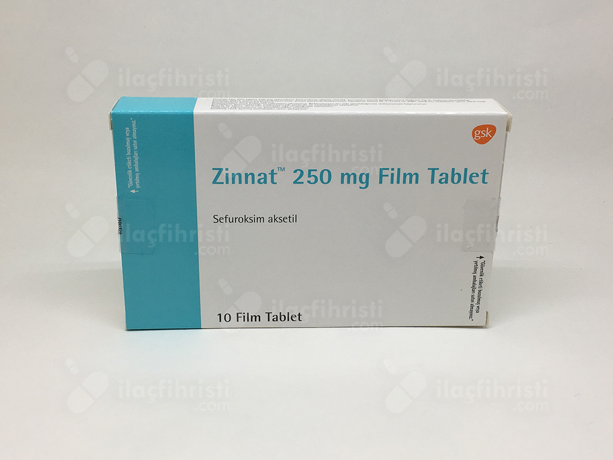 Zinnat 250 mg 10 tablet