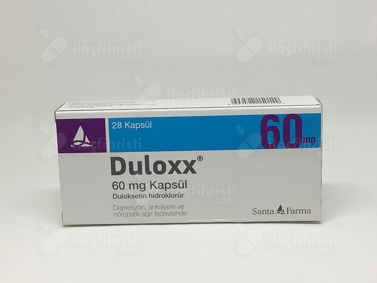 Duloxx 60 mg 28 kapsül