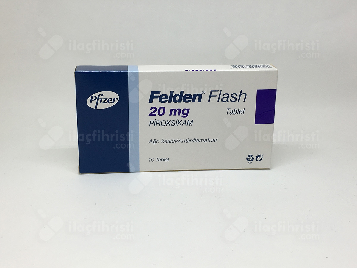 Felden flash 20 mg 10 tablet
