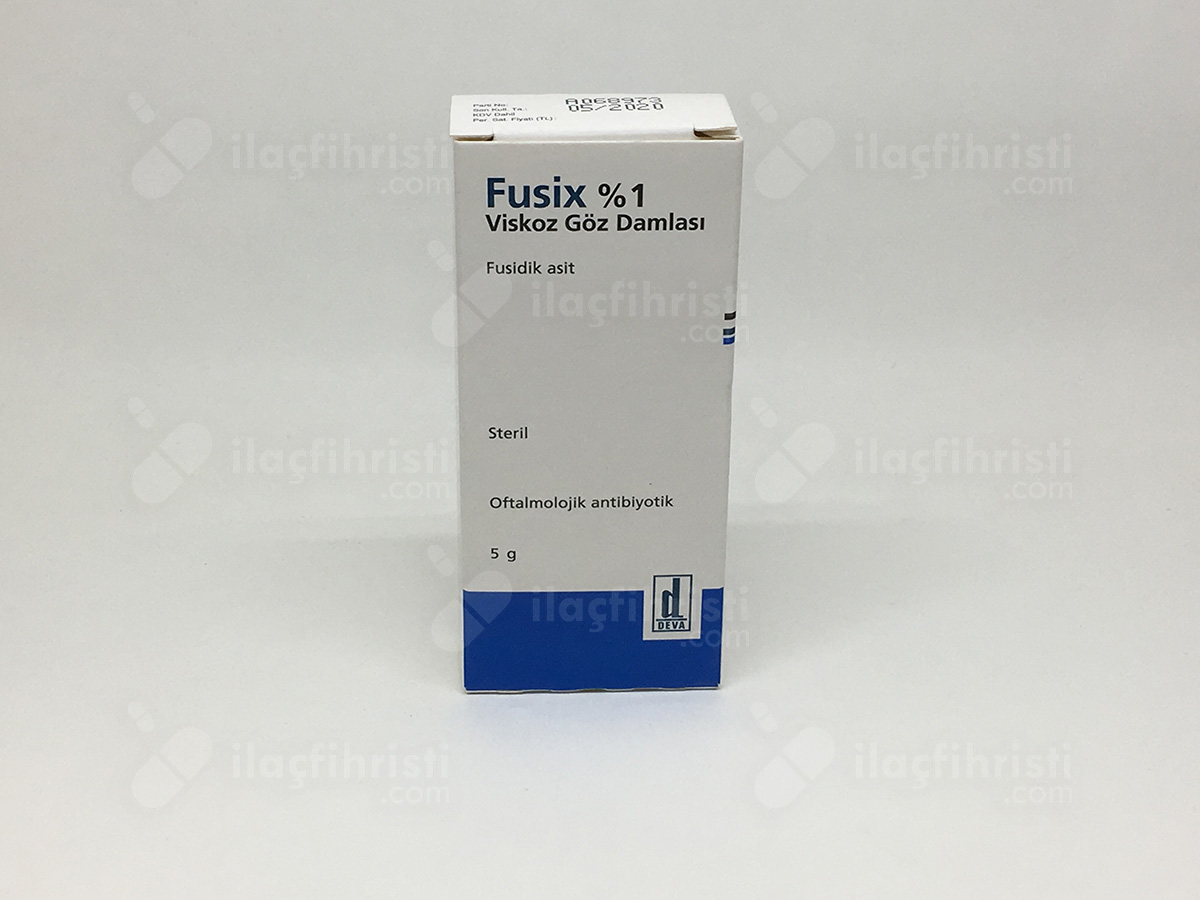 Fusix %1 viskoz göz damlası