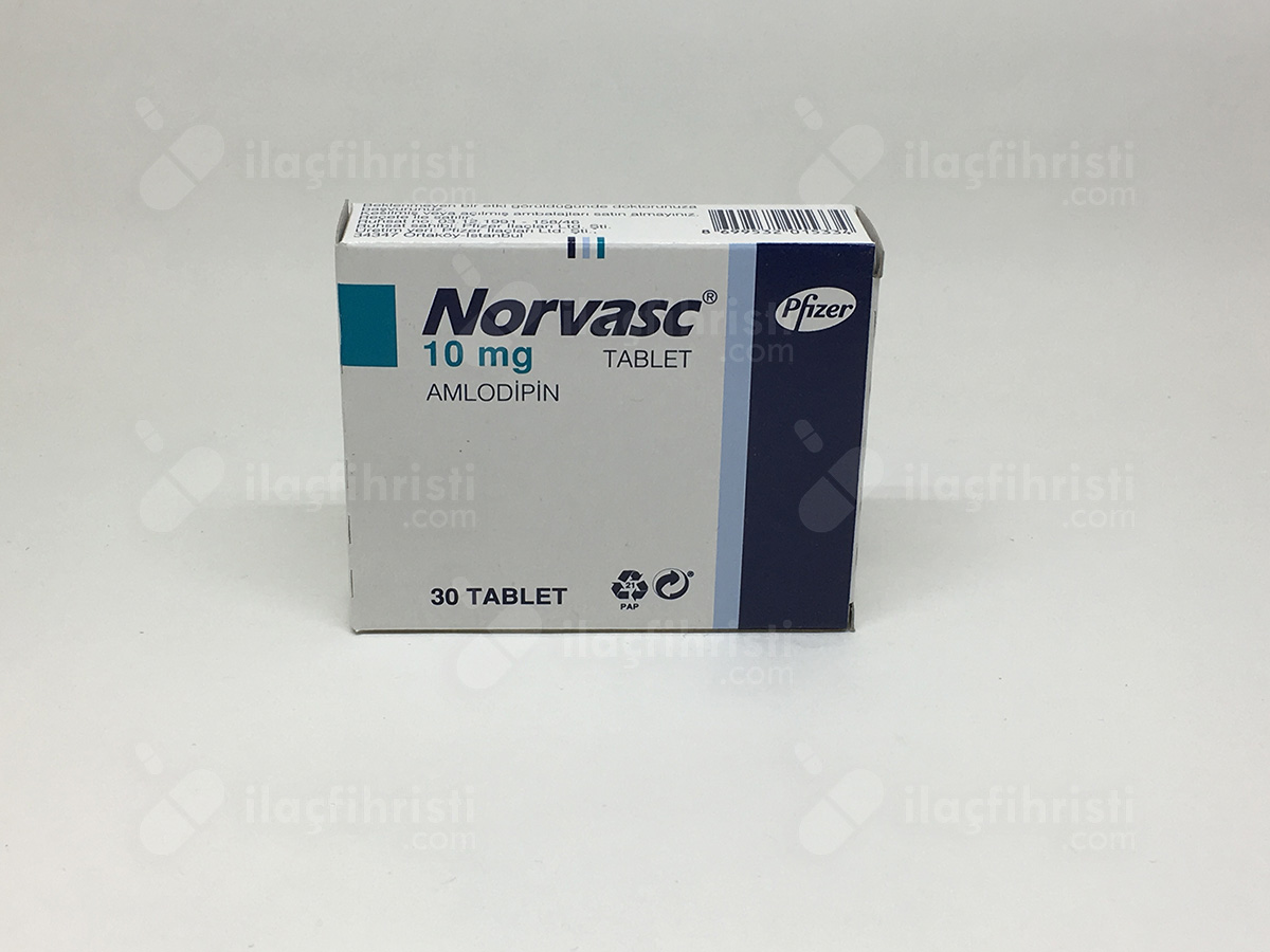 Norvasc 10 mg 30 tablet