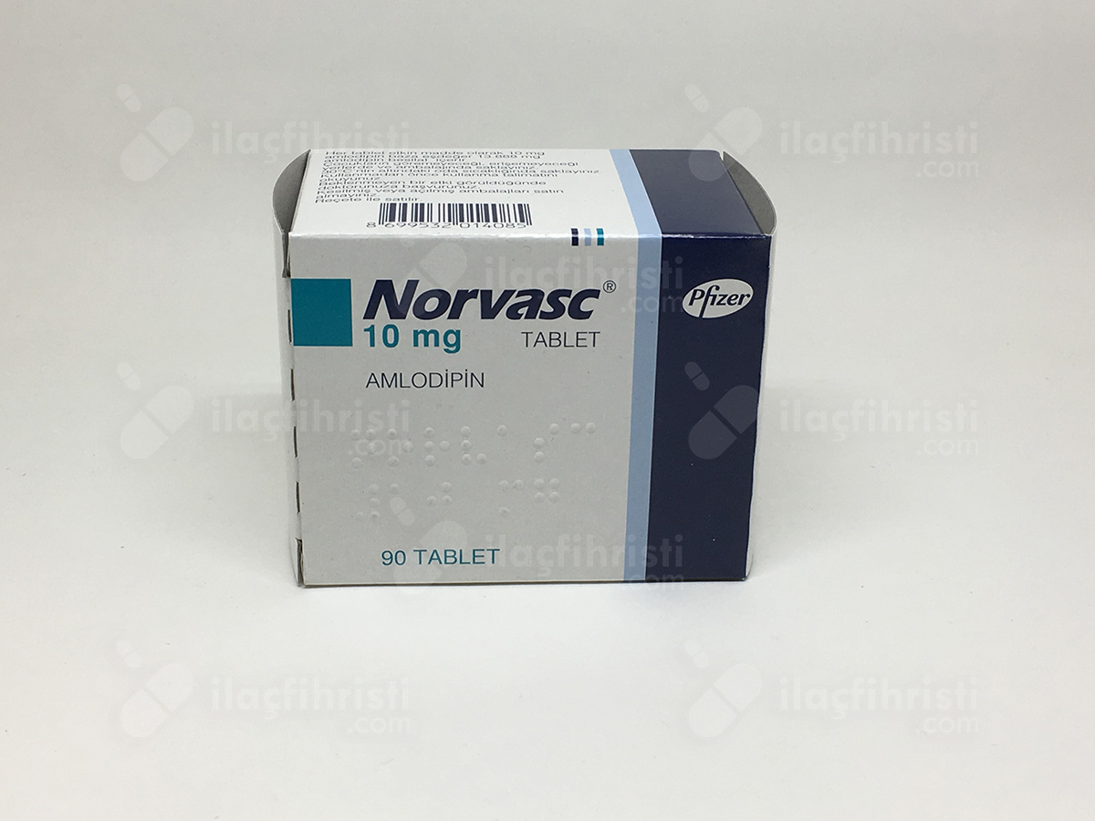 Norvasc 10 mg 90 tablet
