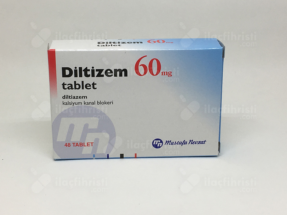 Diltizem 60 mg 48 tablet