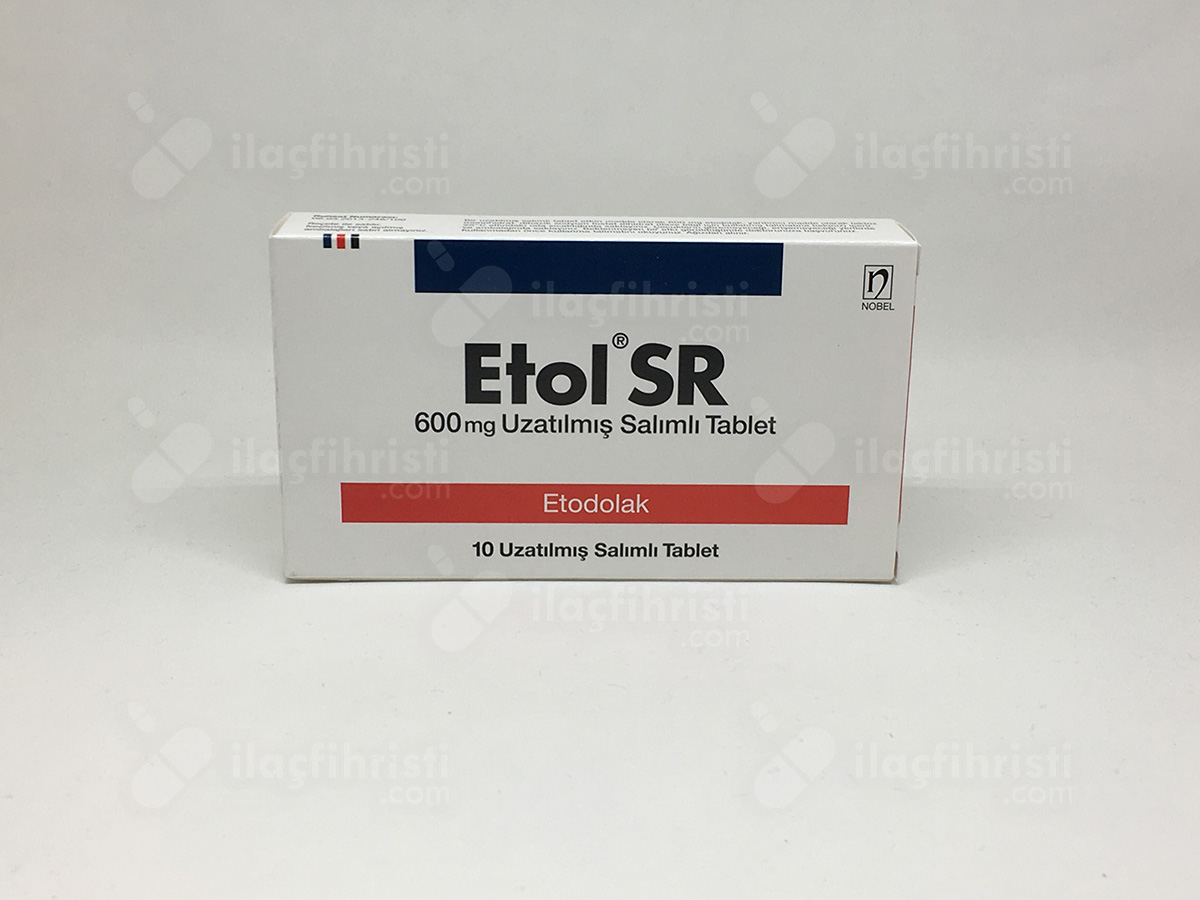 Etol sr 600 mg 10 uzatılmış salımlı tablet