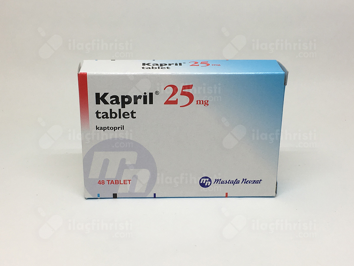 Kapril 25 mg 48 tablet