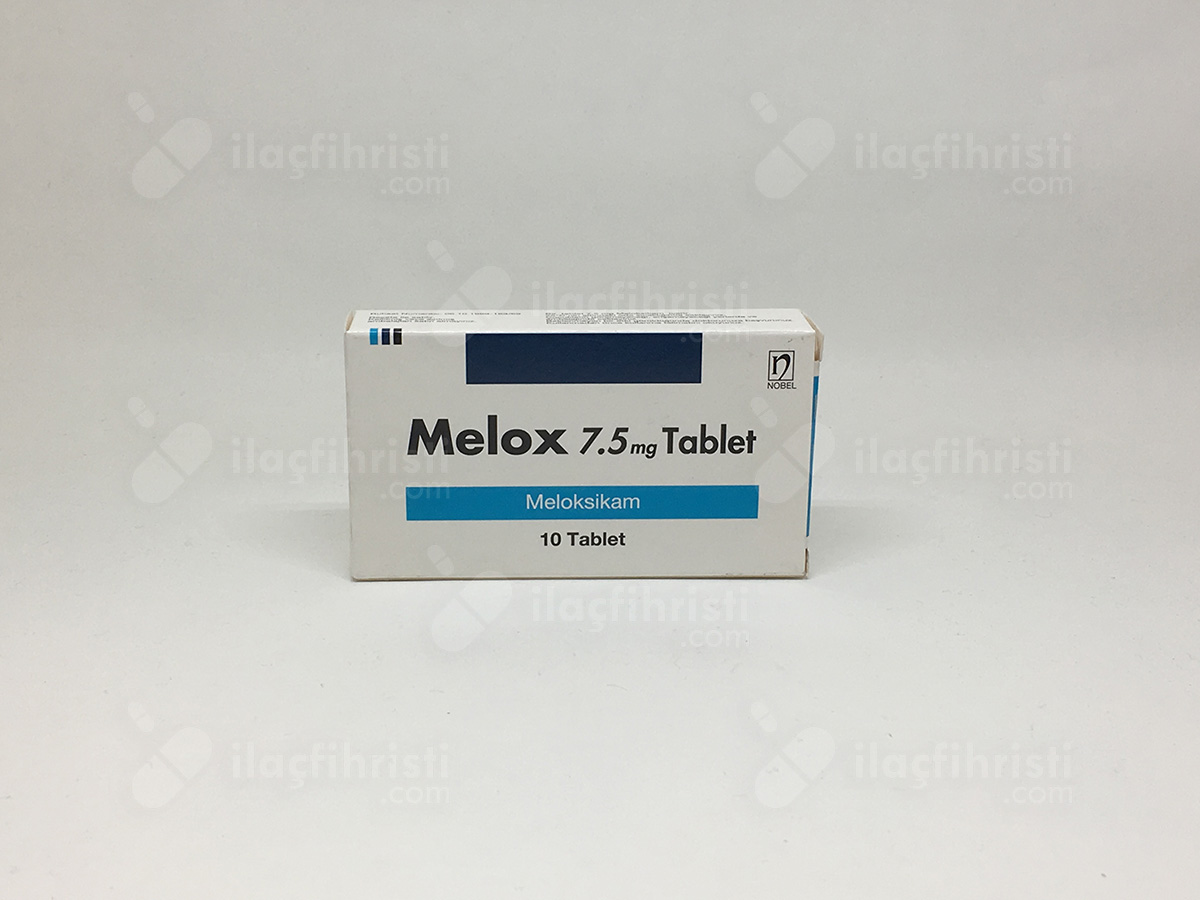 Melox 7,5 mg 10 tablet