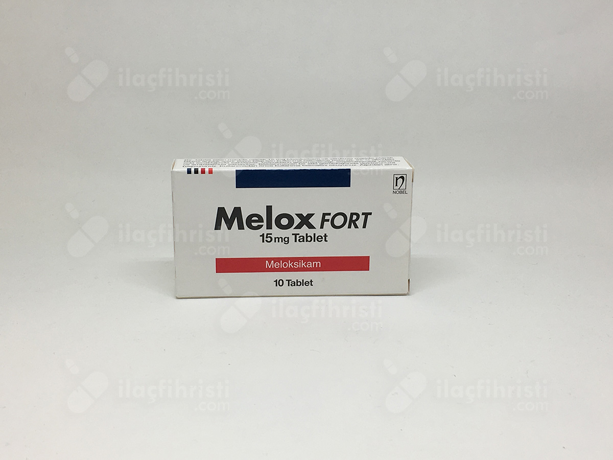 Melox fort 15 mg 10 tablet