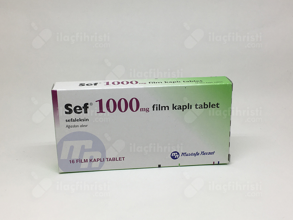Sef 1 gr 16 tablet