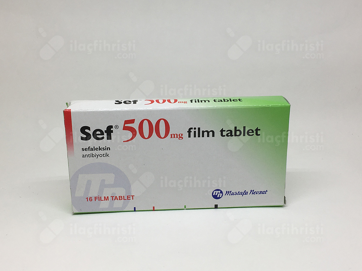 Sef 500 mg 16 tablet