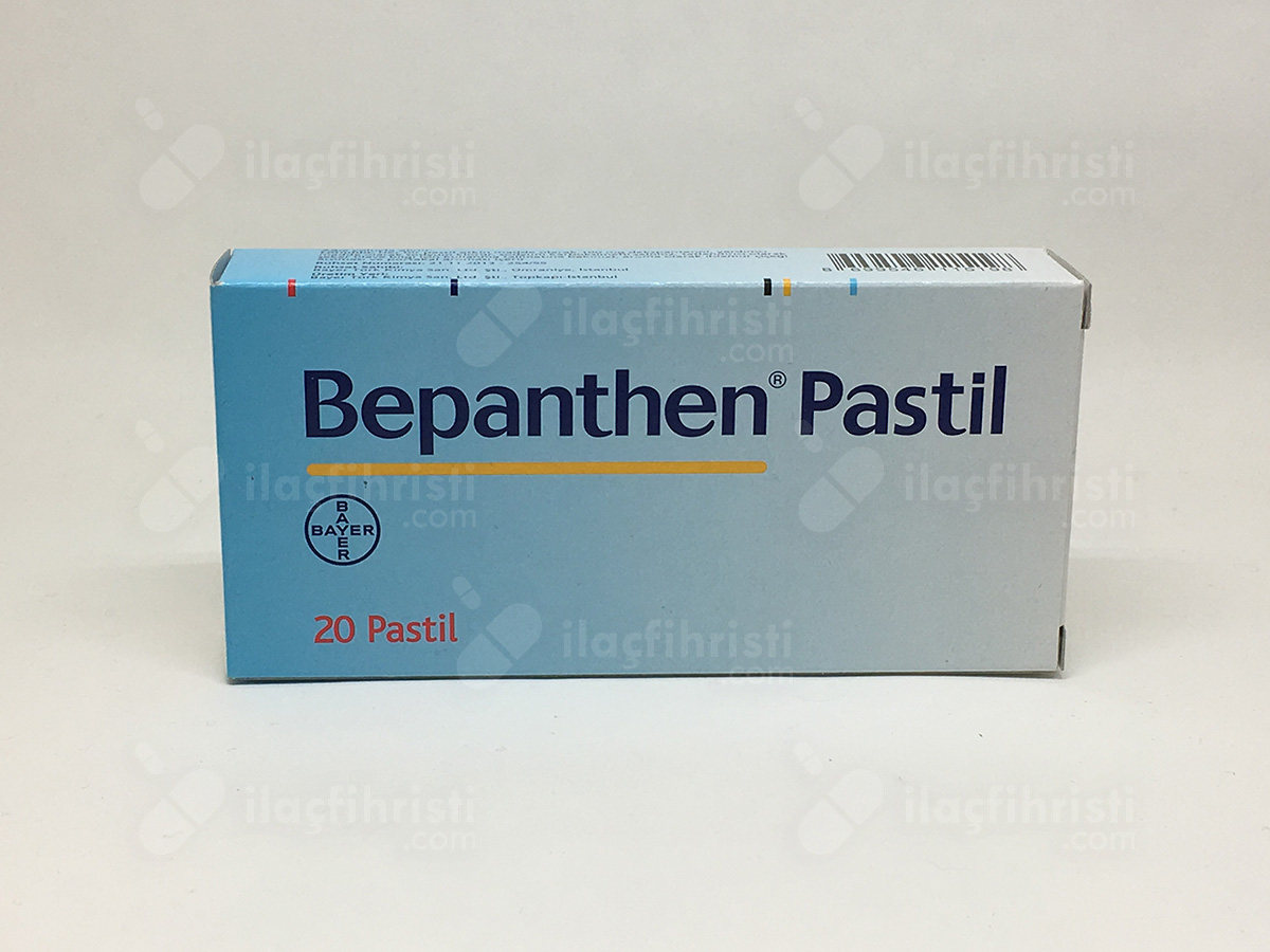 Bepanthen 100 mg 20 pastil    
