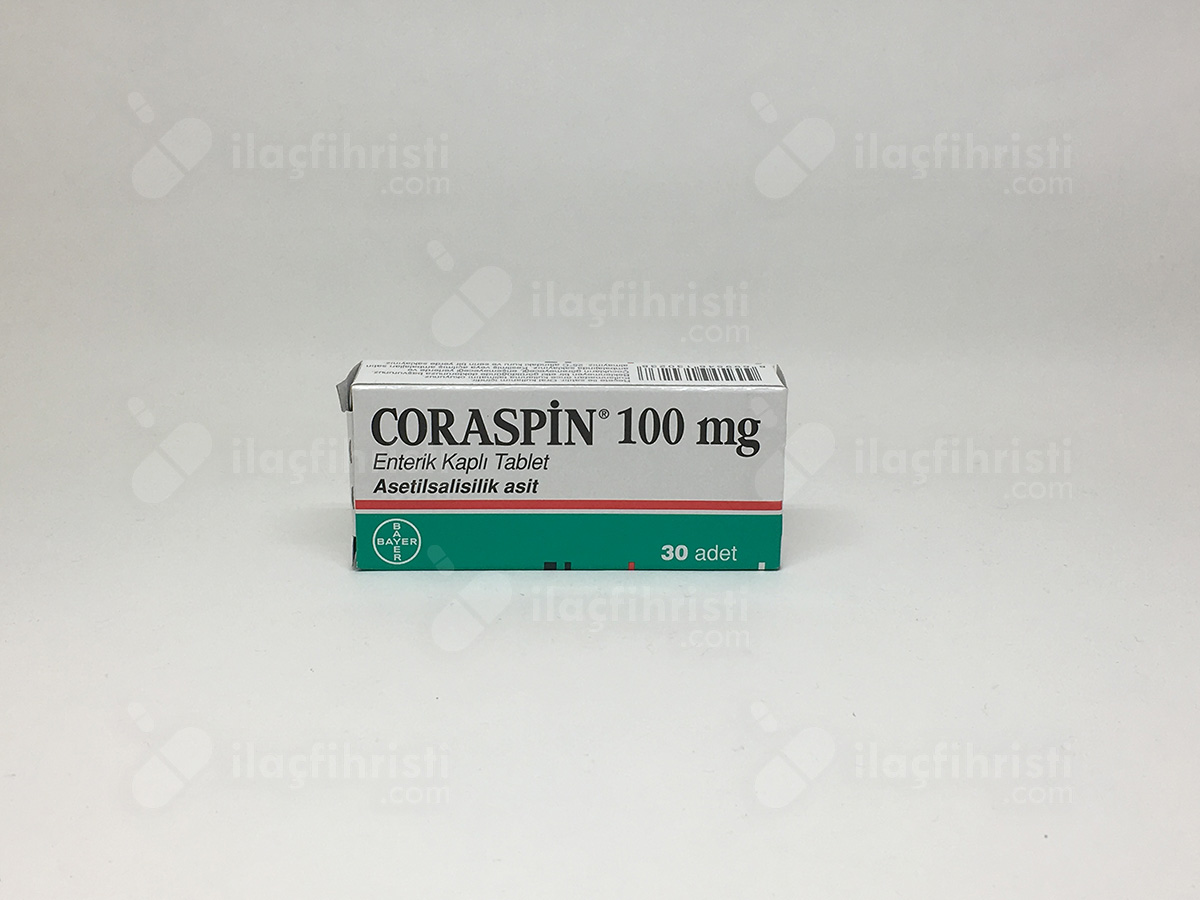 Coraspin 100 mg 30 tablet