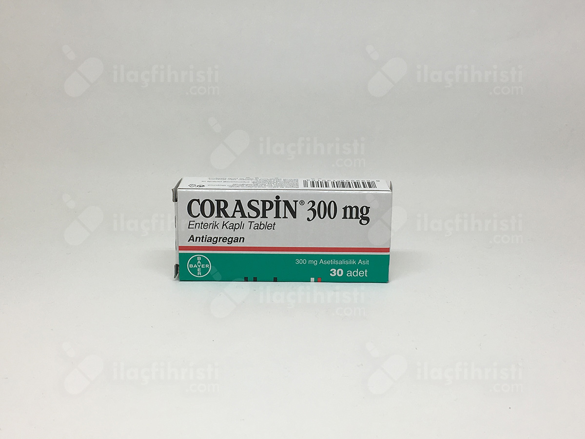 Coraspin 300 mg 30 tablet