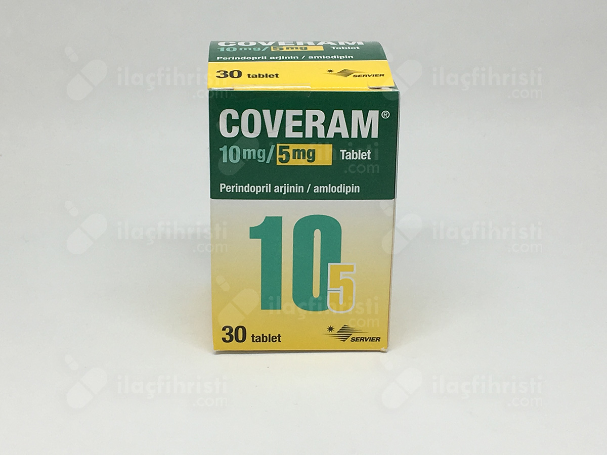 Coveram 10 mg + 5 mg 30 film tablet