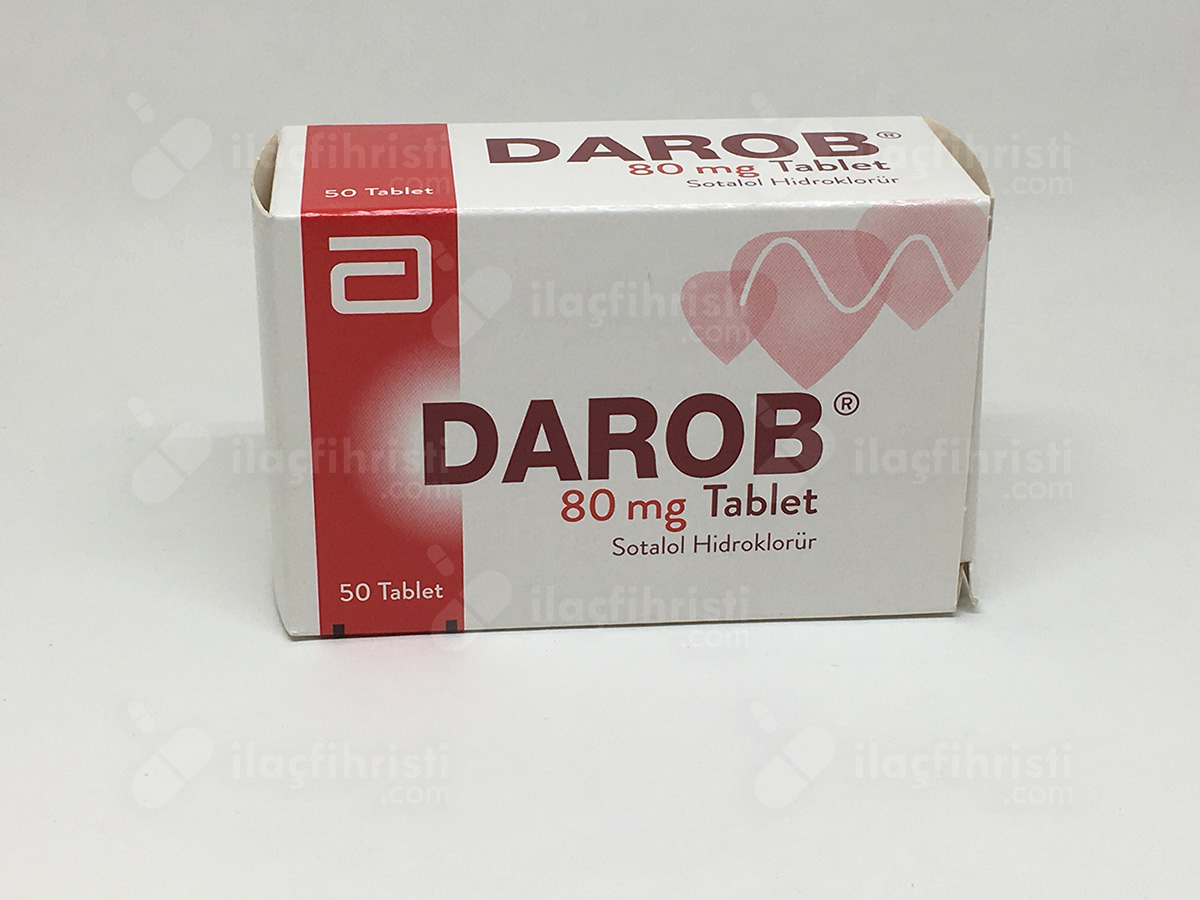 Darob 80 mg 50 tablet